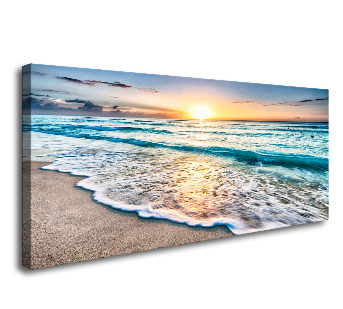 Amazon.com: Baisuart S02250 Canvas Prints Wall Art Beach Sunset